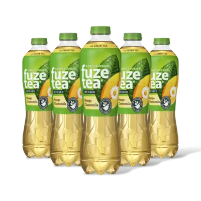 pdp-image-Fuze Tea Green Ice Tea Mango chamomile 5-pack