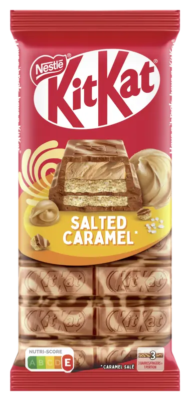 Kitkat Melkchocoladereep salted caramel