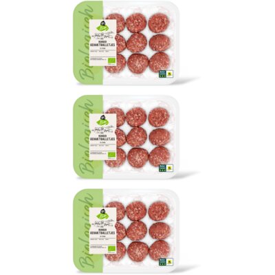 pdp-image-AH Biologisch Rundergehakt balletjes 3-pack