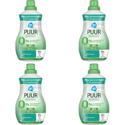 pdp-image-AH Puur vloeibaar wasmiddel wit 4-pack