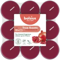 Bolsius True scents geurtheelichten granaatappel
