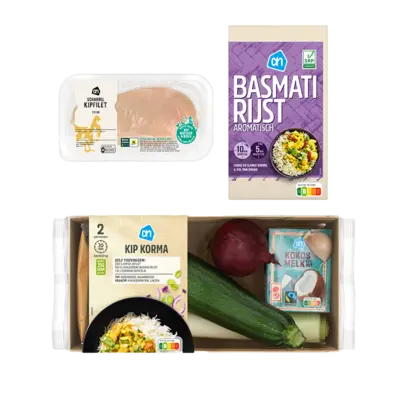 pdp-image-AH Kip Korma Curry Verspakket 2-persoons