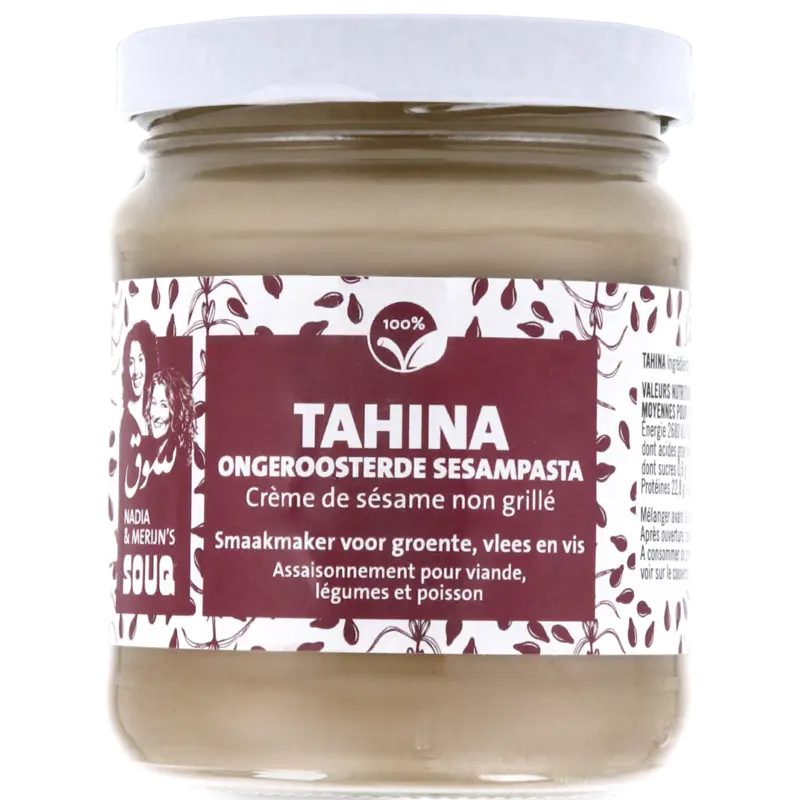 Souq Tahina ongeroosterde sesampasta