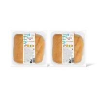 AH Glutenvrij Pistolets wit 2-pack