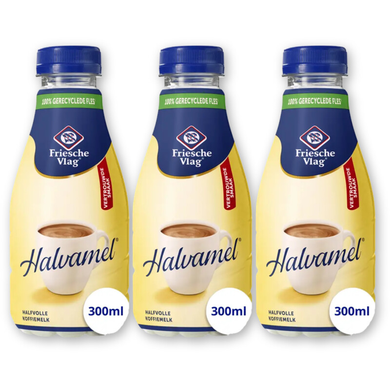 Friesche Vlag Halvamel 3-pack