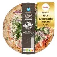 AH Verse pizza Amerikaans cheese onion