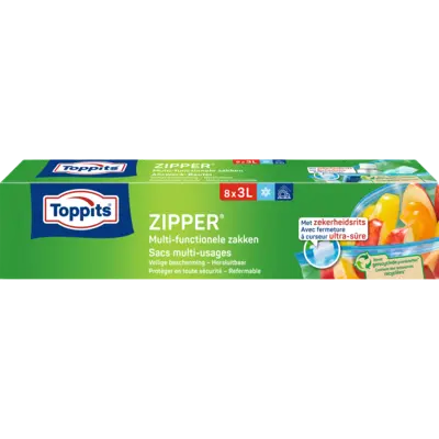 pdp-image-Toppits Zipper multi-functionele zakken 3 liter