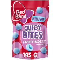 Een afbeelding van Red Band Juicy bites frambozensmaak