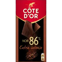 Côte d'Or Chocolade reep extra intense puur 86%
