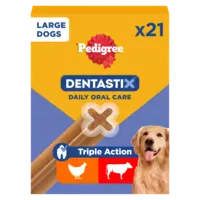 Pedigree Dentastix grote hond 25+ kg 21-pack