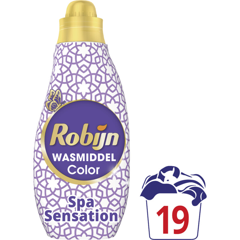 Een afbeelding van Robijn Color spa sensation wasmiddel