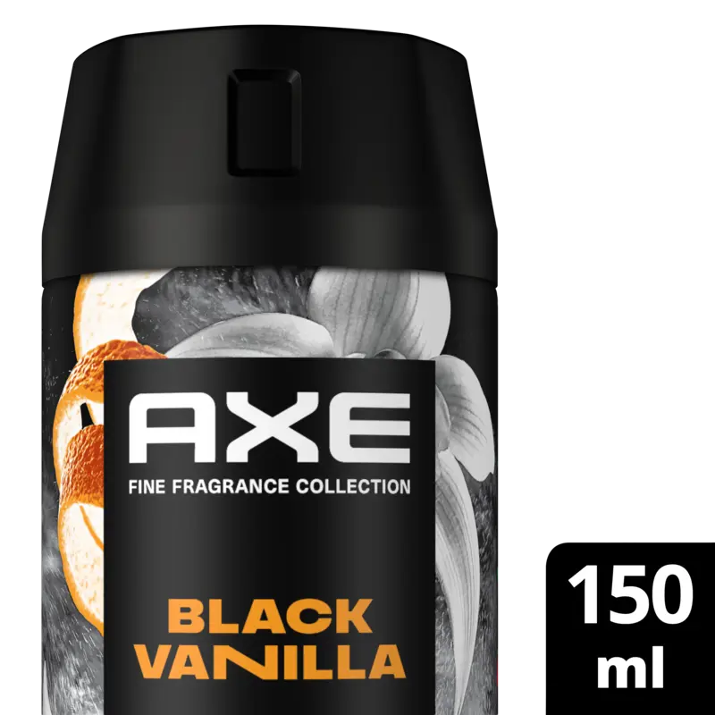 Fine Fragrance Collection Premium Deodorant Bodyspray Black Vanilla