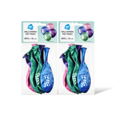 pdp-image-AH Ballonnen met print 2-pack