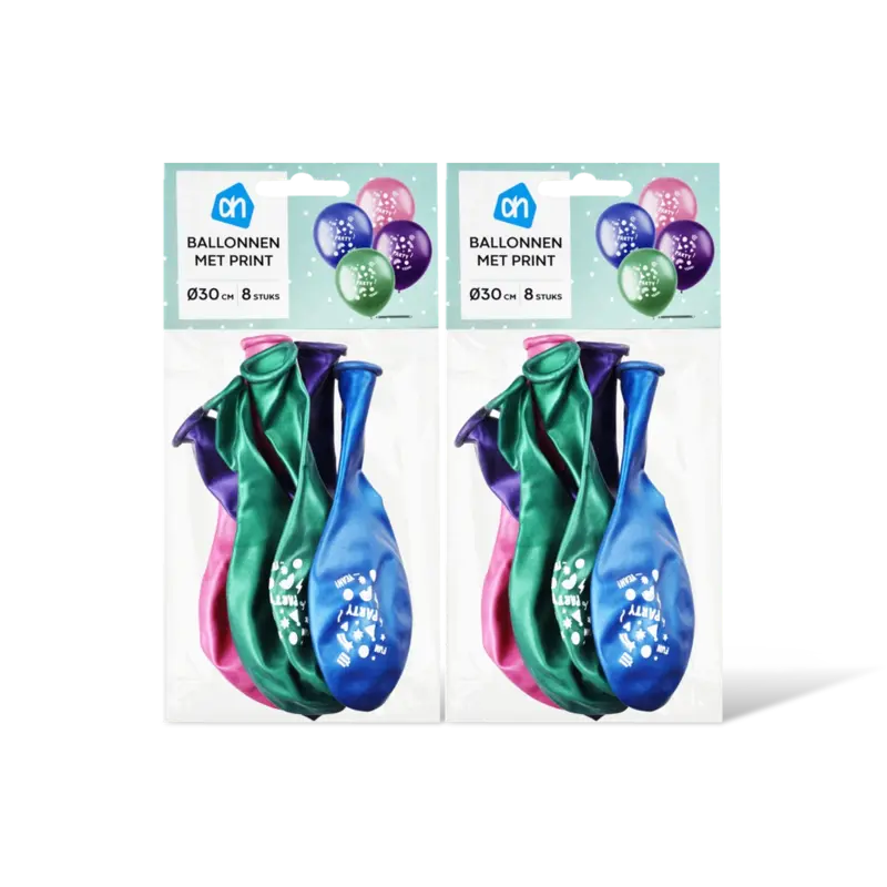 Ballonnen met print 2-pack