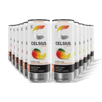 Celsius Sparkling mango lemonade flavour 12-pack