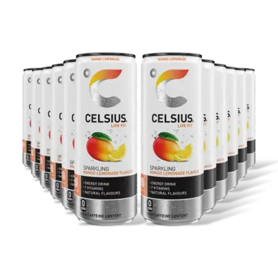 pdp-image-Celsius Sparkling mango lemonade flavour 12-pack