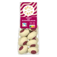 Delicata Paaseitjes gevuld stoofpeer