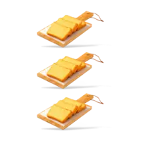 AH Roomboter cakeplakjes naturel 3-pack