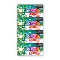 Ariel 4-in-1 pods+ unstoppables wascap 4-pack