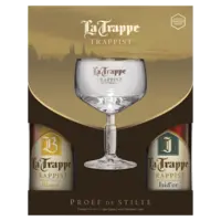 La Trappe Giftpack + glas