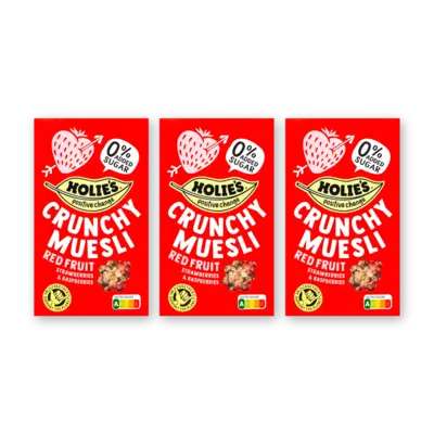 pdp-image-Holie's Crunchy muesli red fruit 3-pack