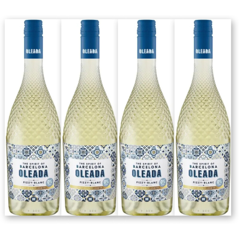 Oleada Barcelona Fizzy Blanc 4 flessen
