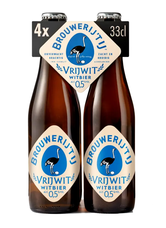 Brouwerij 't IJ Vrijwit 0.5% 4-pack