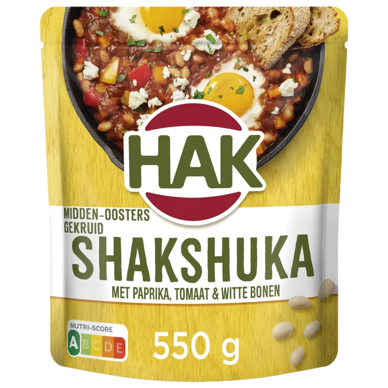 Shakshuka met Paprika, Tomaat & Witte Bonen