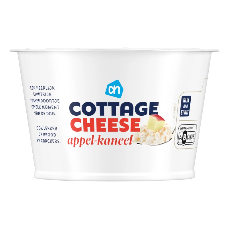 Cottage cheese appel-kaneel