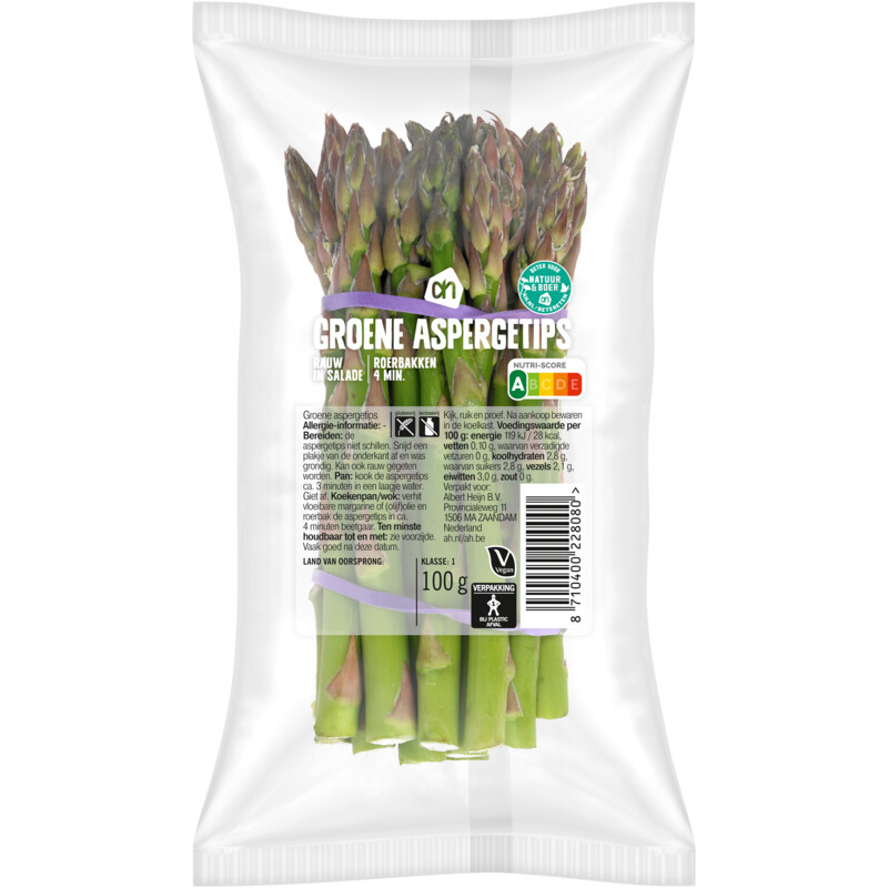 Een afbeelding van AH Groene aspergetips