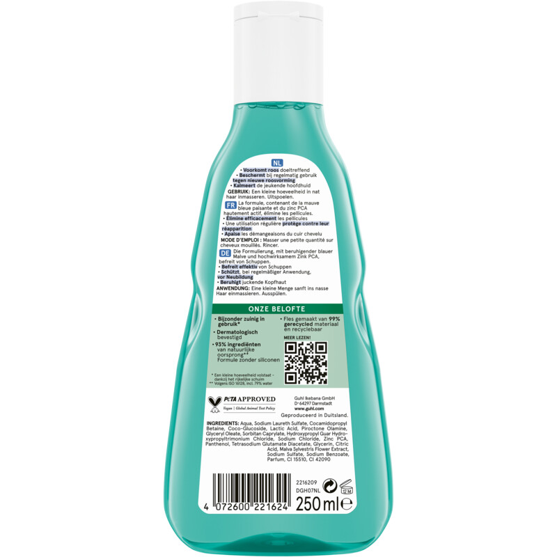 Een afbeelding van Guhl Anti roos shampoo