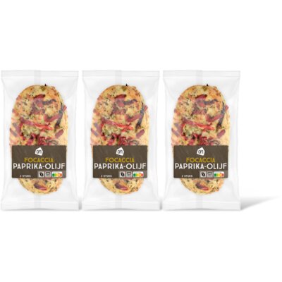 pdp-image-AH Focaccia paprika olijf 3-pack