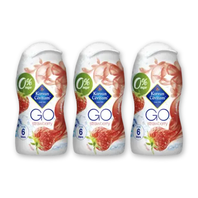 pdp-image-Karvan Cévitam Siroop go aardbeien 3-pack