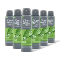 Dove Men+care extra fresh deodorant 6-pack