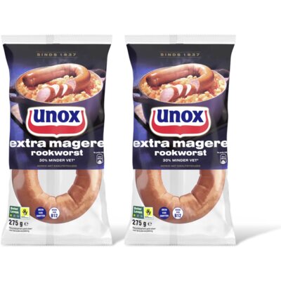 pdp-image-Unox Extra magere rookworst 2-pack