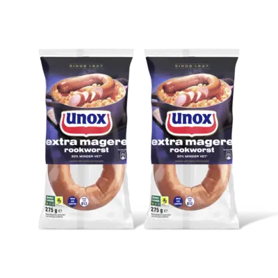 pdp-image-Unox Extra magere rookworst 2-pack
