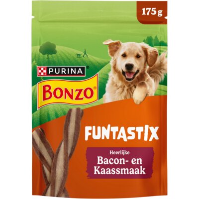pdp-image-Bonzo Funtastix bacon-kaassmaak hondensnack