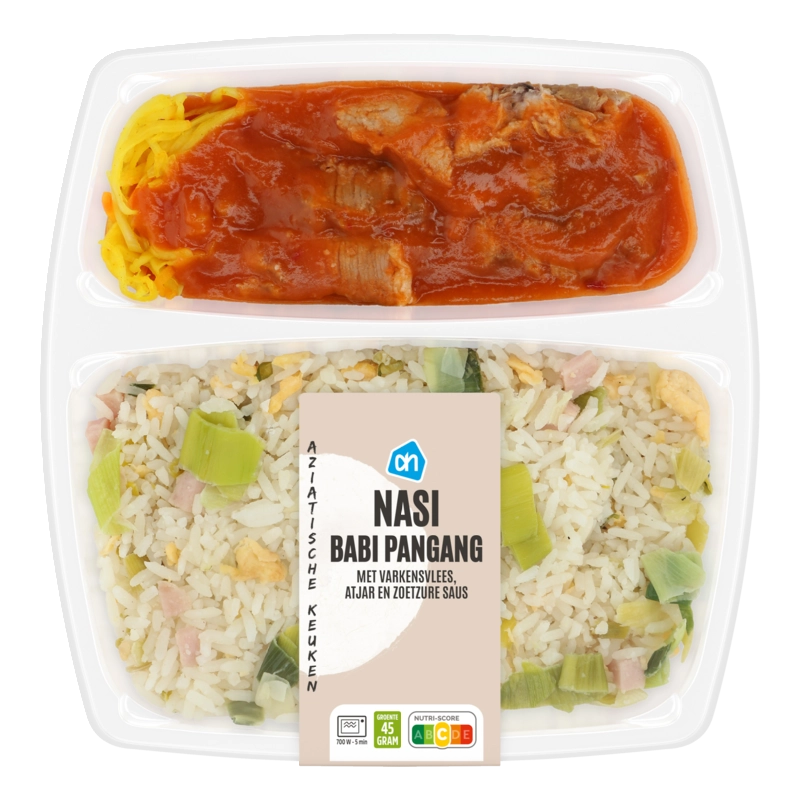 Babi pangang & nasi