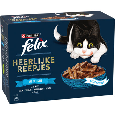 pdp-image-Felix Heerlijke reepjes vis selectie in saus
