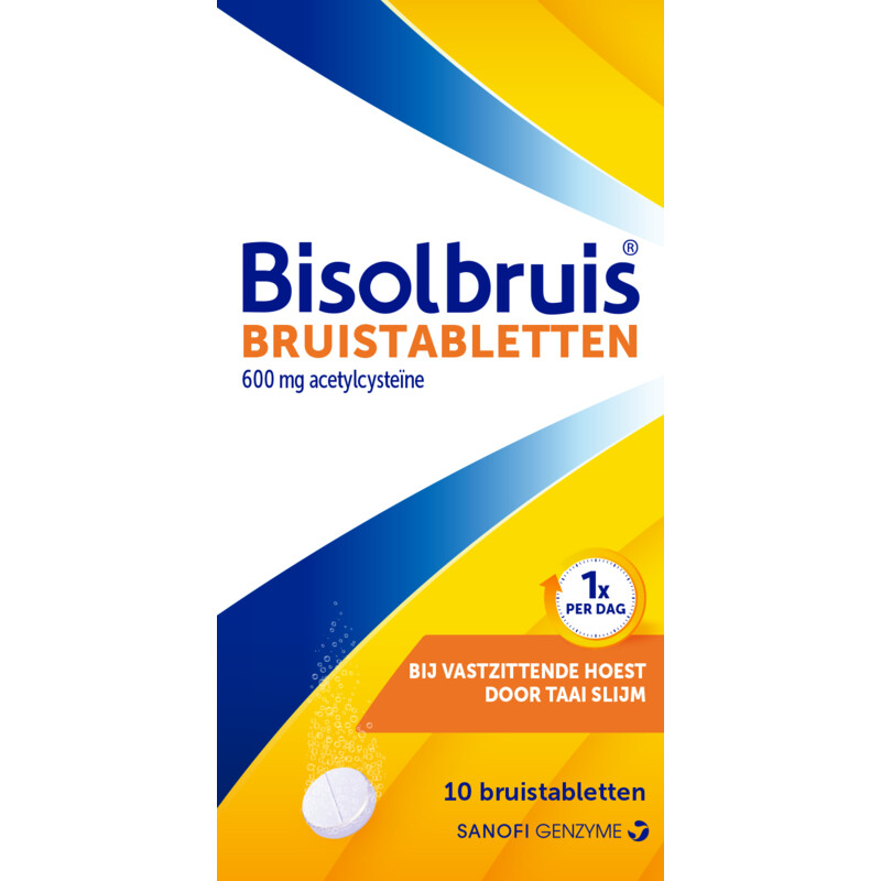 Een afbeelding van Bisolvon Bisolbruis bruistabletten