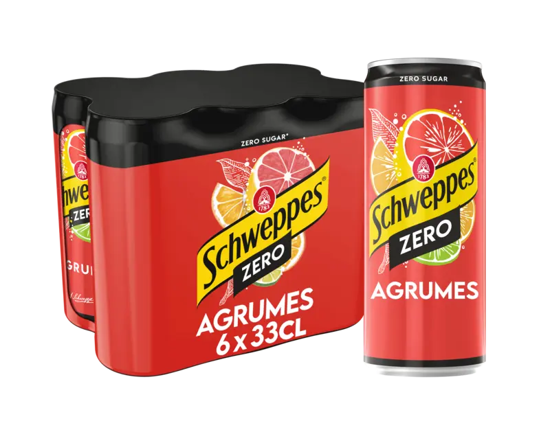Schweppes Agrumes zero 6-pack
