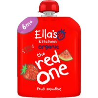 Een afbeelding van Ella's kitchen Fruit smoothie the red one 6m+ bio