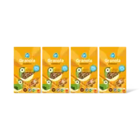 AH Granola pindakaas 0% toegevgd suiker 4pk