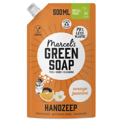 pdp-image-Marcel's Green Soap Handzeep orange & jasmin navulling