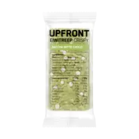 Upfront Eiwitreep crispy matcha witte choco