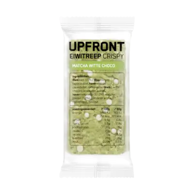 pdp-image-Upfront Eiwitreep crispy matcha witte choco