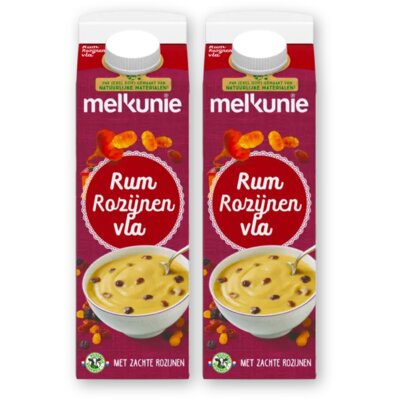 pdp-image-Melkunie Rum rozijnen vla 2-pack