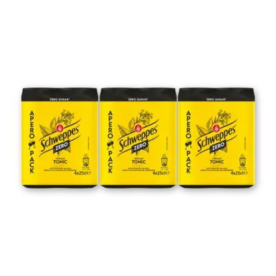 pdp-image-Schweppes Indian tonic zero 4-pack 3-pack
