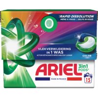 Een afbeelding van Ariel 3-in-1 pods color wasmiddelcapsules