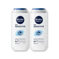 NIVEA Men sensitive douchegel 3-in-1 2-pack